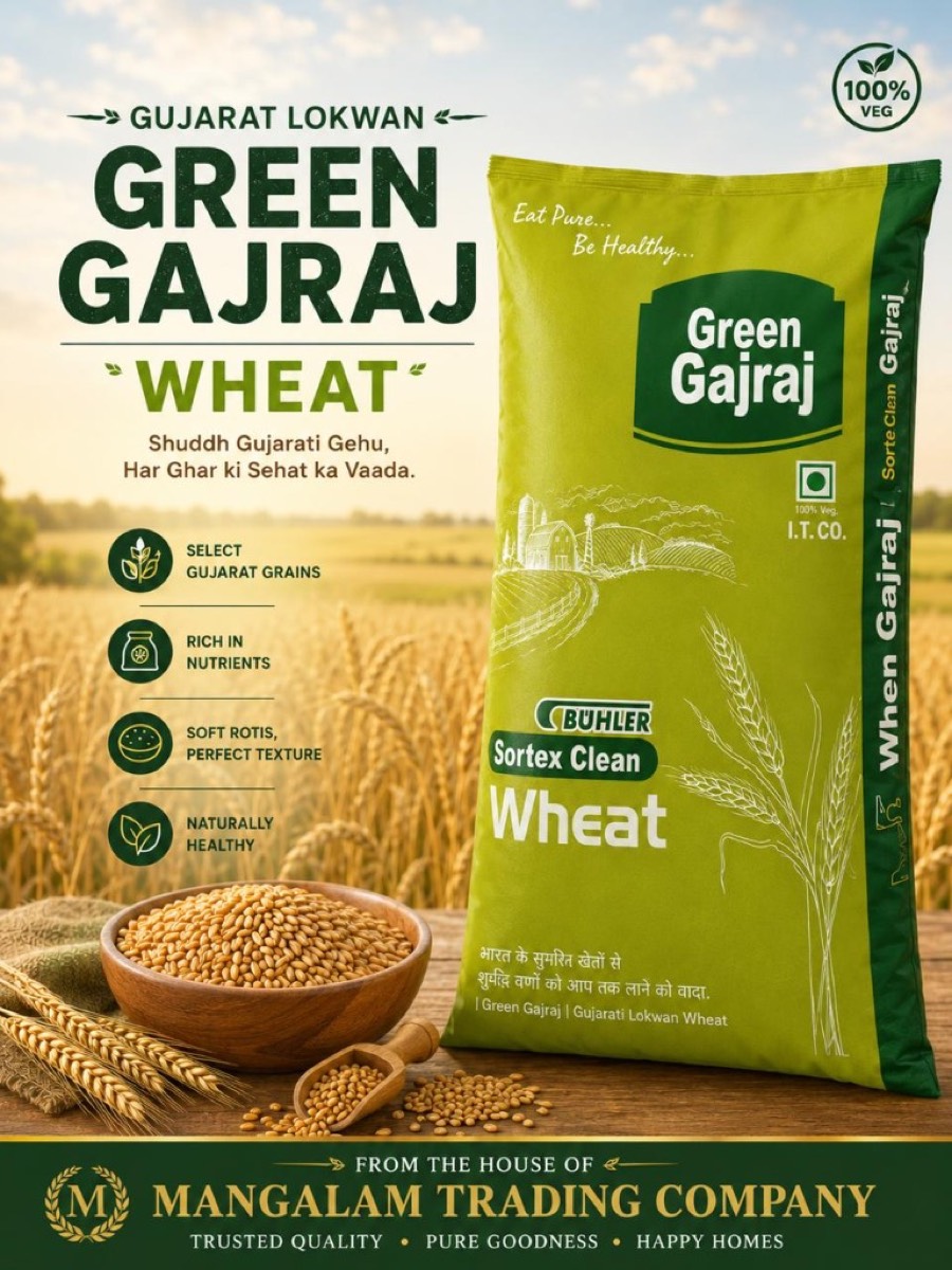 Green Gajraj Gujarat Lokwan Wheat