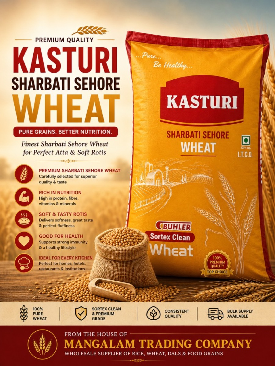 Kasturi Sharbati Sehore Wheat