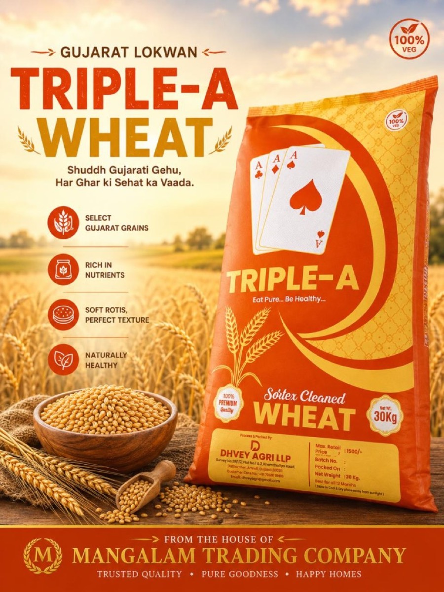 Triple A Gujarat Lokwan Wheat